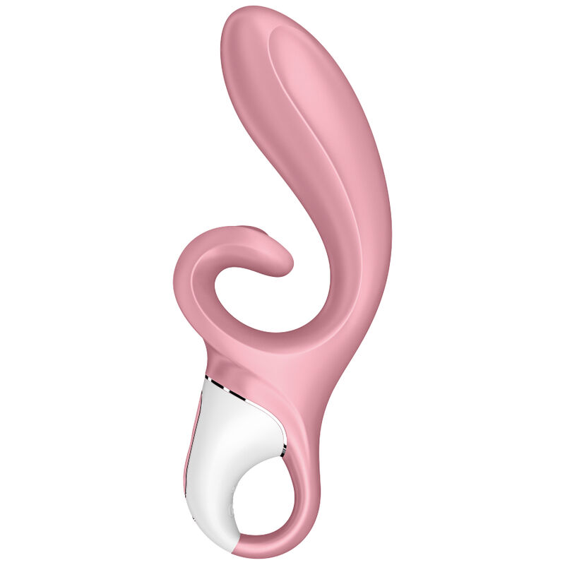 SATISFYER – HUG ME VIBRADOR RABBIT APP ROSA