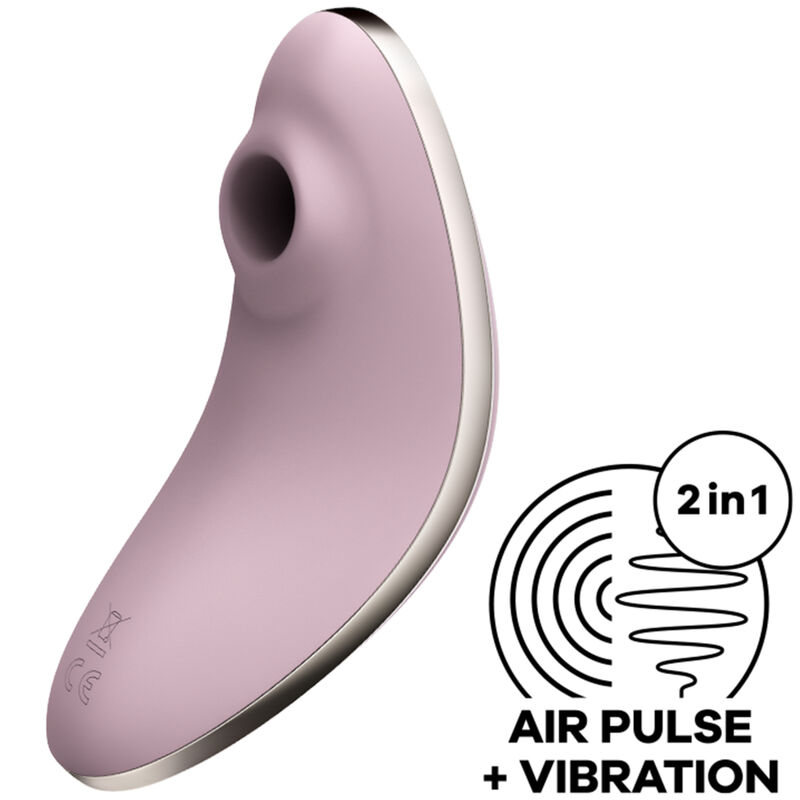 SATISFYER – VULVA LOVER 1 ESTIMULADOR Y VIBRADOR VIOLETA
