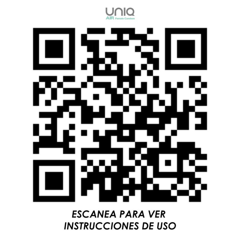 UNIQ – AIR PRESERVATIVO FEMENINO SIN LATEX 3 UNIDADES