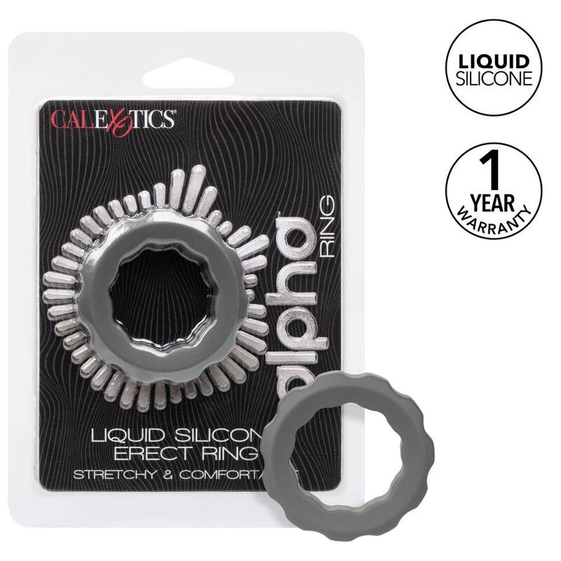 CALEXOTICS – ALPHA ERECT RING GRIS