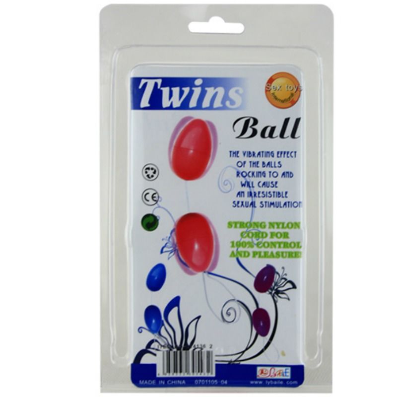 2 Bolas chinas anales rosa TWINS BALLS BAILE