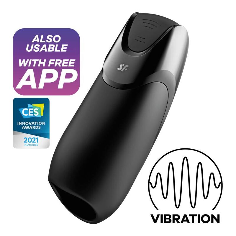 SATISFYER – MEN VIBRATION+ NEGRO
