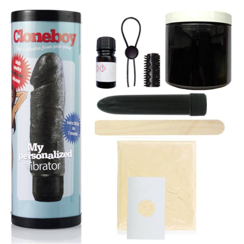 CLONEBOY – KIT CLONADOR DE PENE CON VIBRACION NEGRO