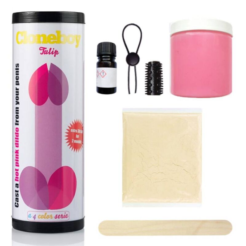 CLONEBOY – DILDO TULIP ROSA INTENSO