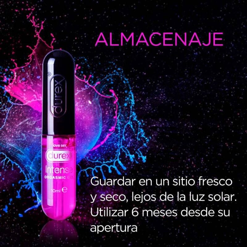 DUREX – GEL LUBRICANTE INTENSE ORGASMIC 10ML