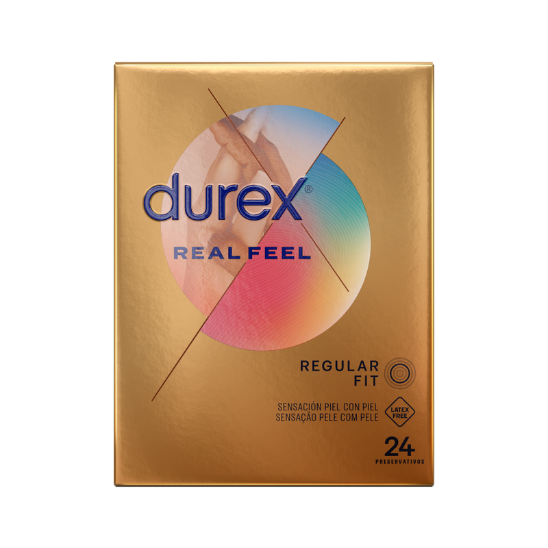 DUREX – REAL FEEL 24 UNIDADES
