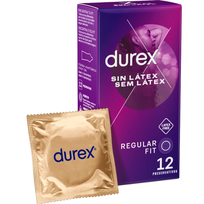 DUREX – PRESERVATIVOS SIN LATEX 12 UNIDADES