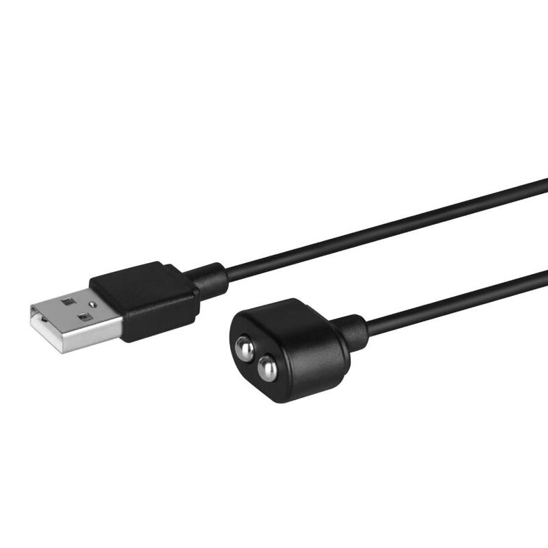SATISFYER – CABLE USB CARGADOR NEGRO