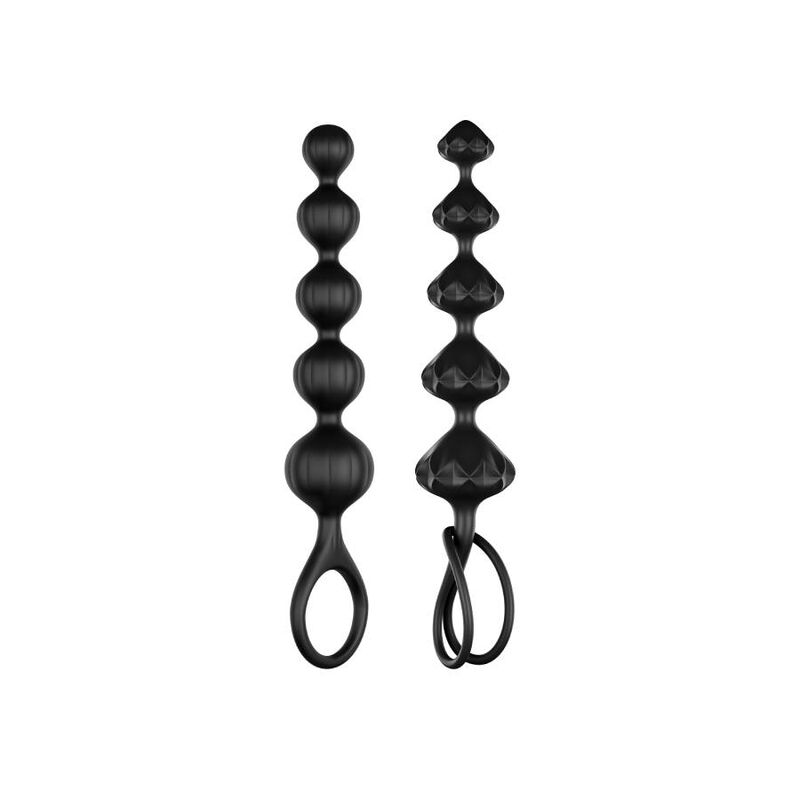 SATISFYER – LOVE BEADS NEGRO