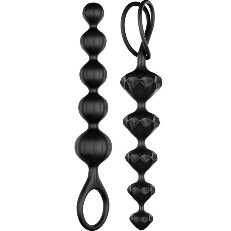 SATISFYER – LOVE BEADS NEGRO