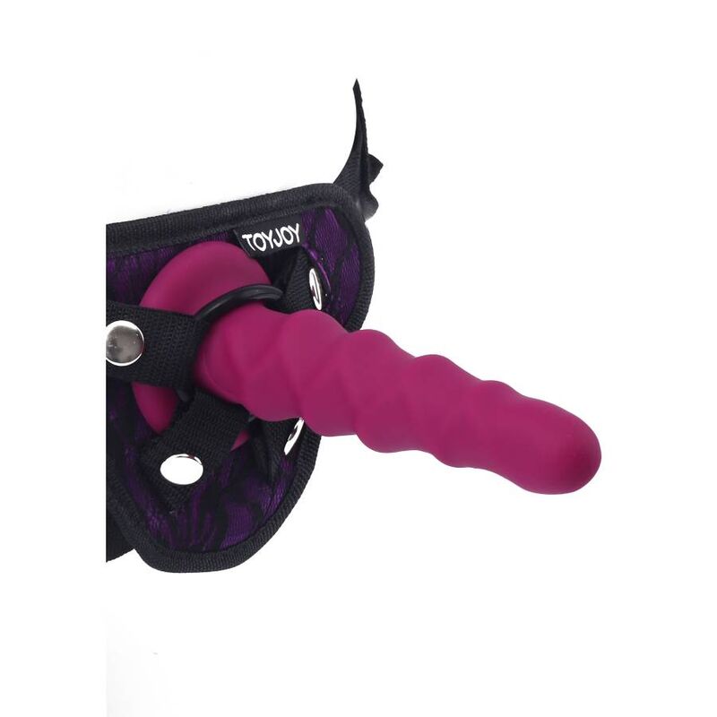 GET REAL – RIBBED DONG 12 CM ROJO
