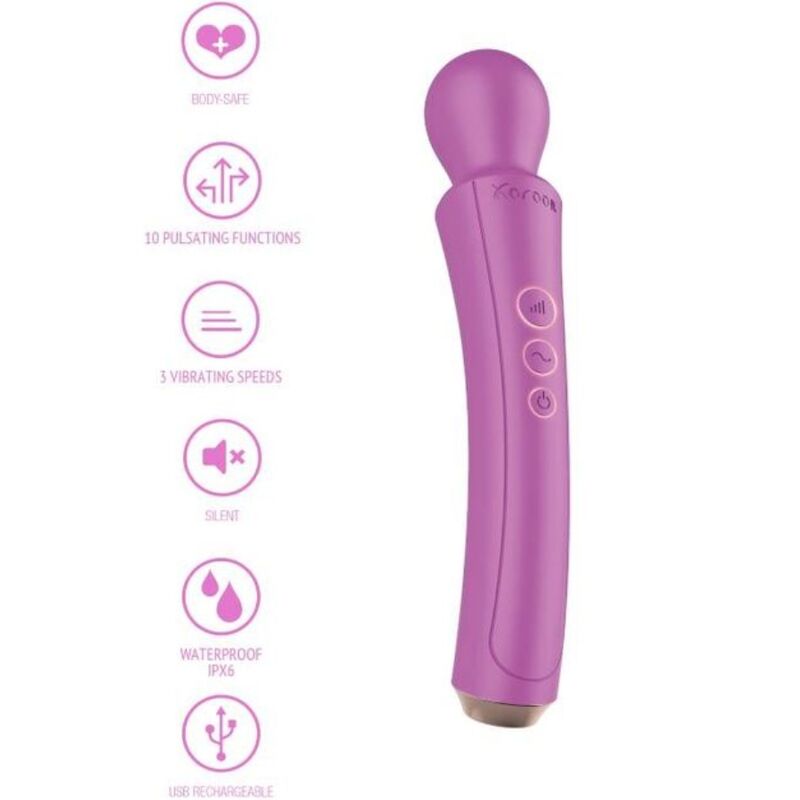 XOCOON – THE CURVED WAND FUCSIA