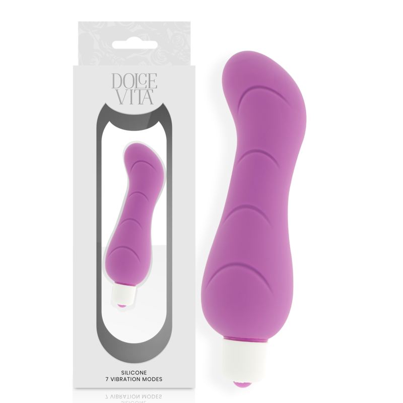 DOLCE VITA – G-SPOT VIBRADOR SILICONA LILA