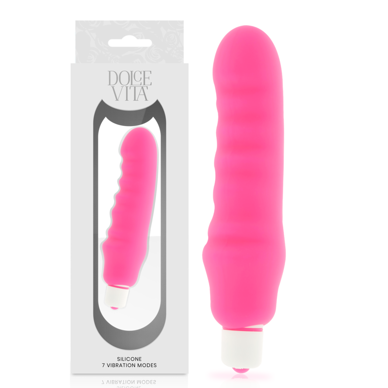 DOLCE VITA – GENIUS VIBRADOR SILICONA ROSA