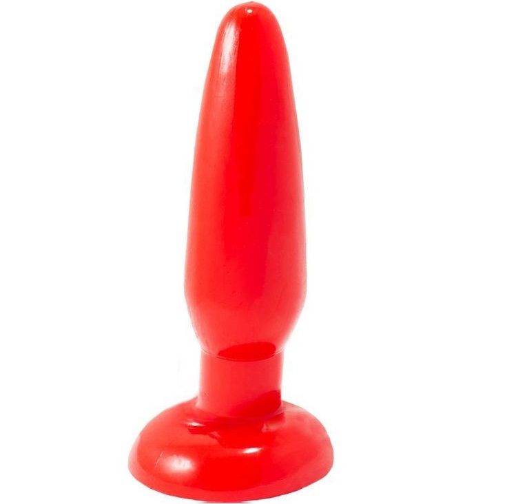 BAILE – PLUG ANAL PEQUEÑO ROJO 15 CM