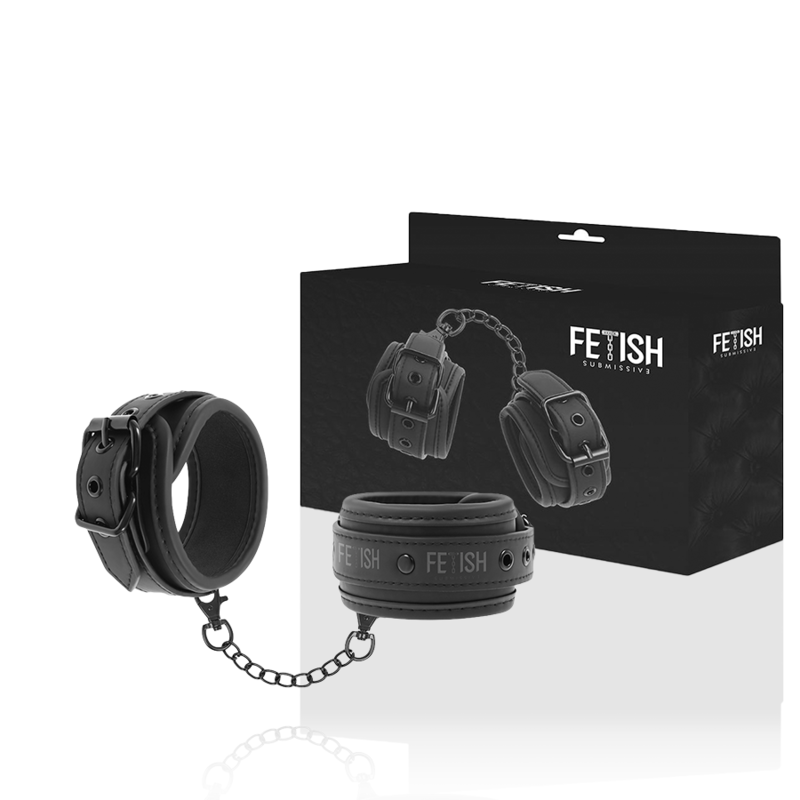 FETISH SUBMISSIVE – ESPOSAS CUERO VEGANO CON FORRO DE NOPRENO