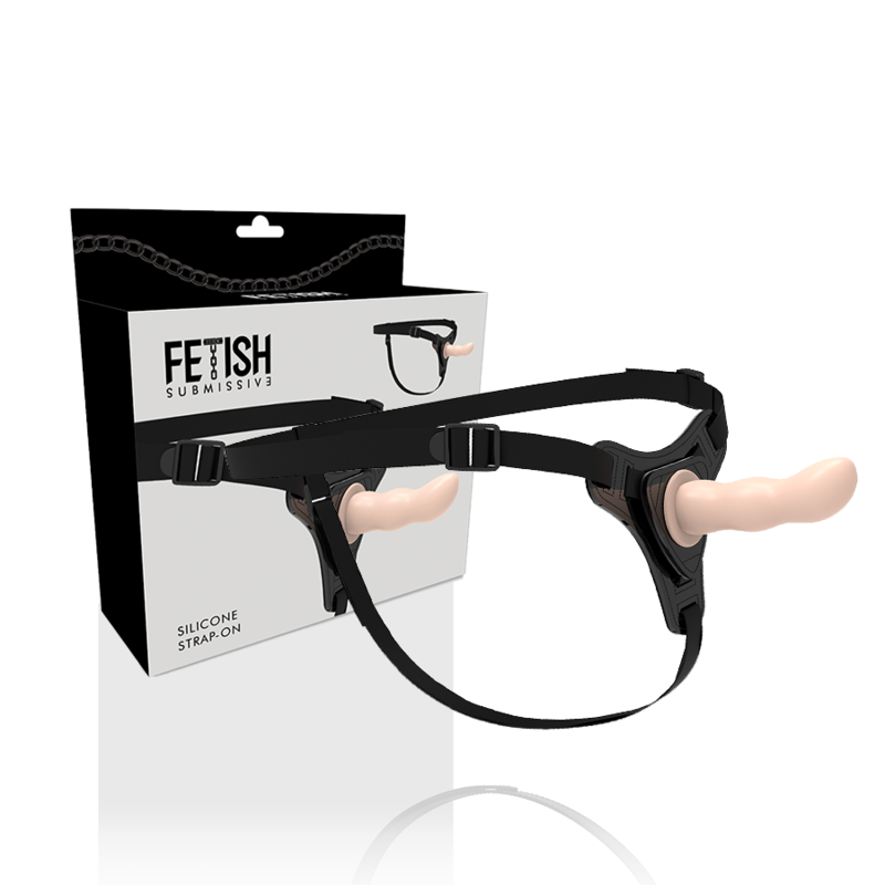 FETISH SUBMISSIVE HARNESS – SILICONA FLESH G-SPOT 12.5 CM