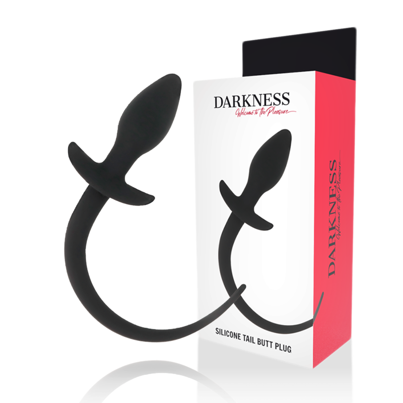 DARKNESS – PLUG ANAL 28 CM SILICONA NEGRO