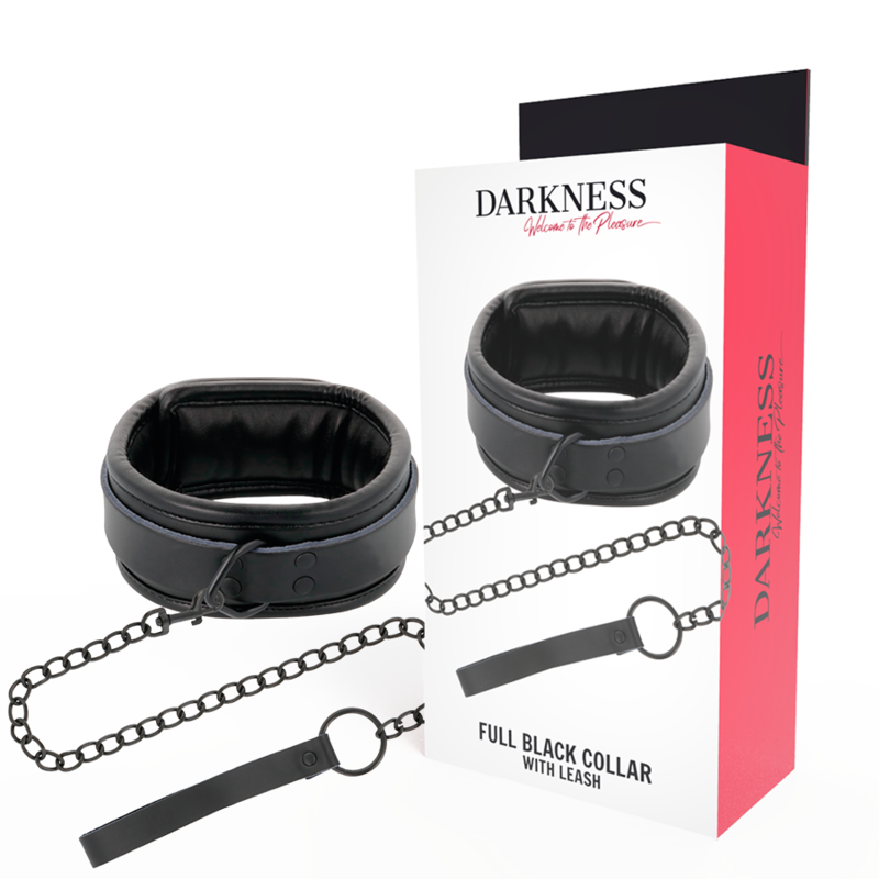 DARKNESS – COLLAR CON CADENA  NEGRO
