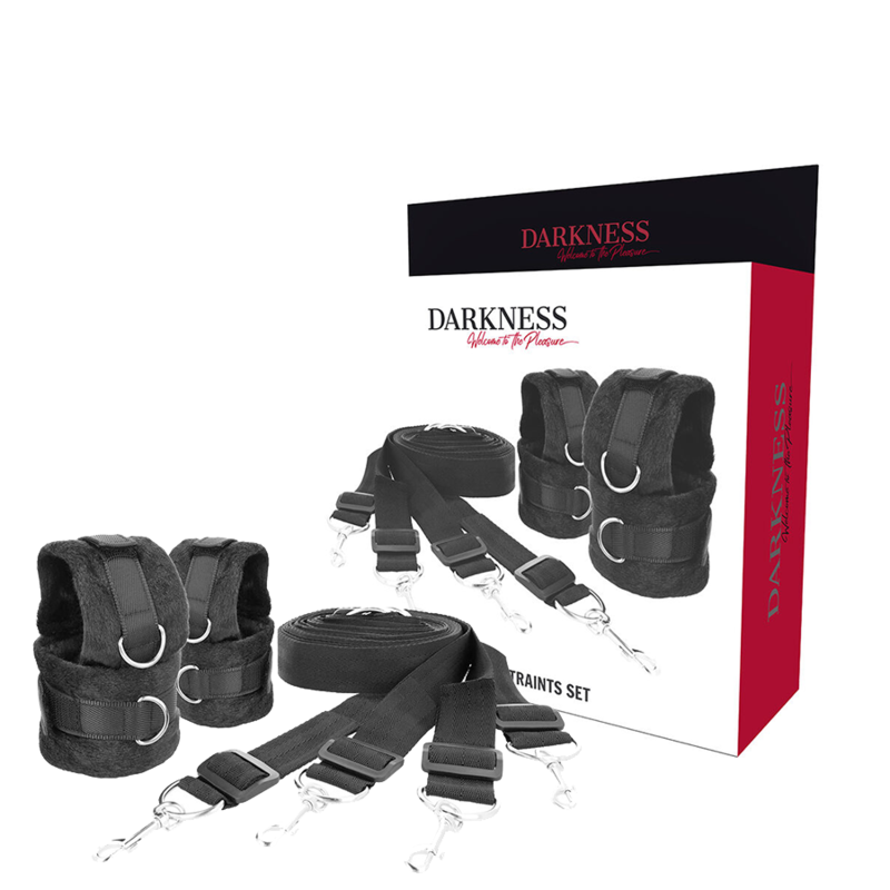 DARKNESS – SET DE ATADURAS PARA LA CAMA