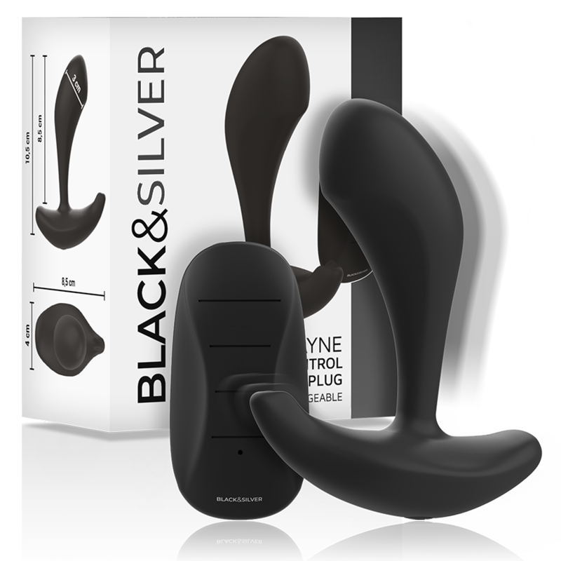 BLACKSILVER – DWAYNE PLUG ANAL SILICONA CONTROL REMOTO