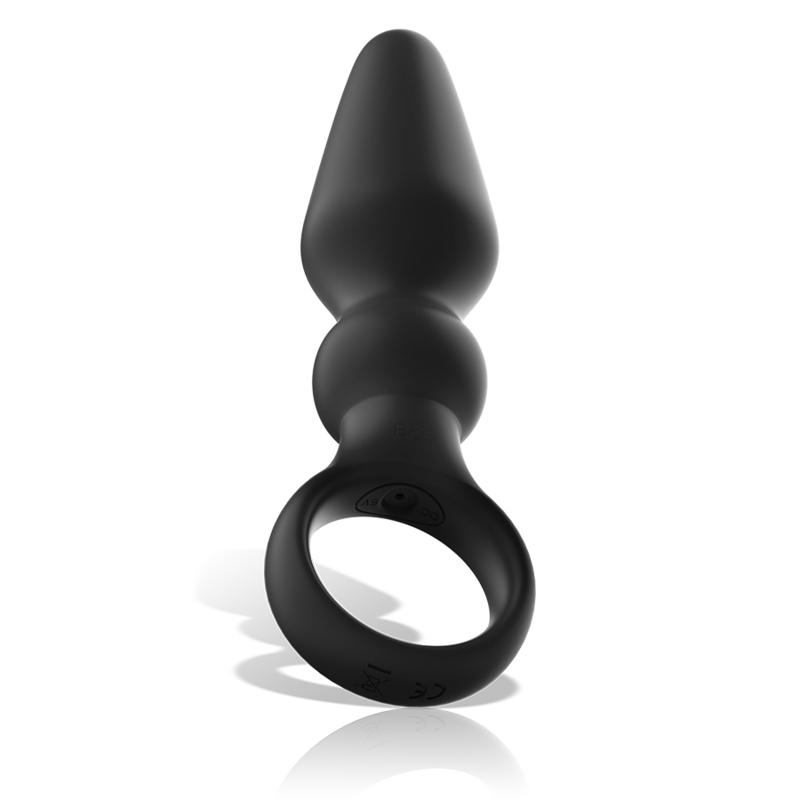 BLACKSILVER – OZZY POTENTE VIBRADOR PLUG ANAL SILICONA
