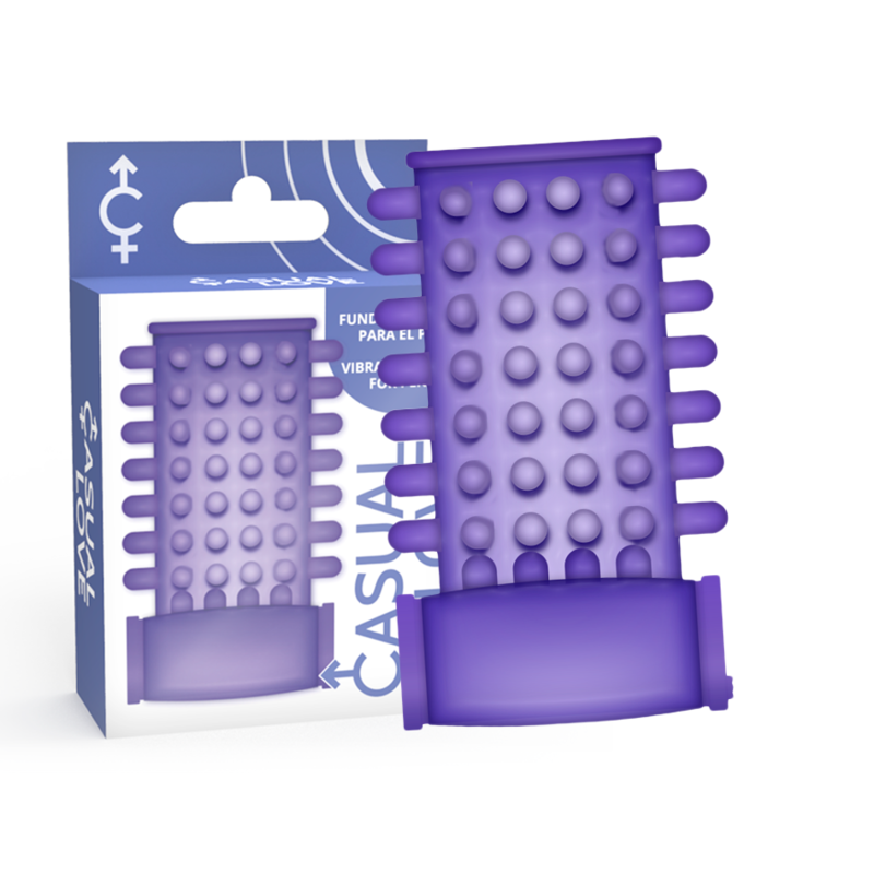 CASUAL LOVE – RING FUNDA PENE VIBRADOR LILA