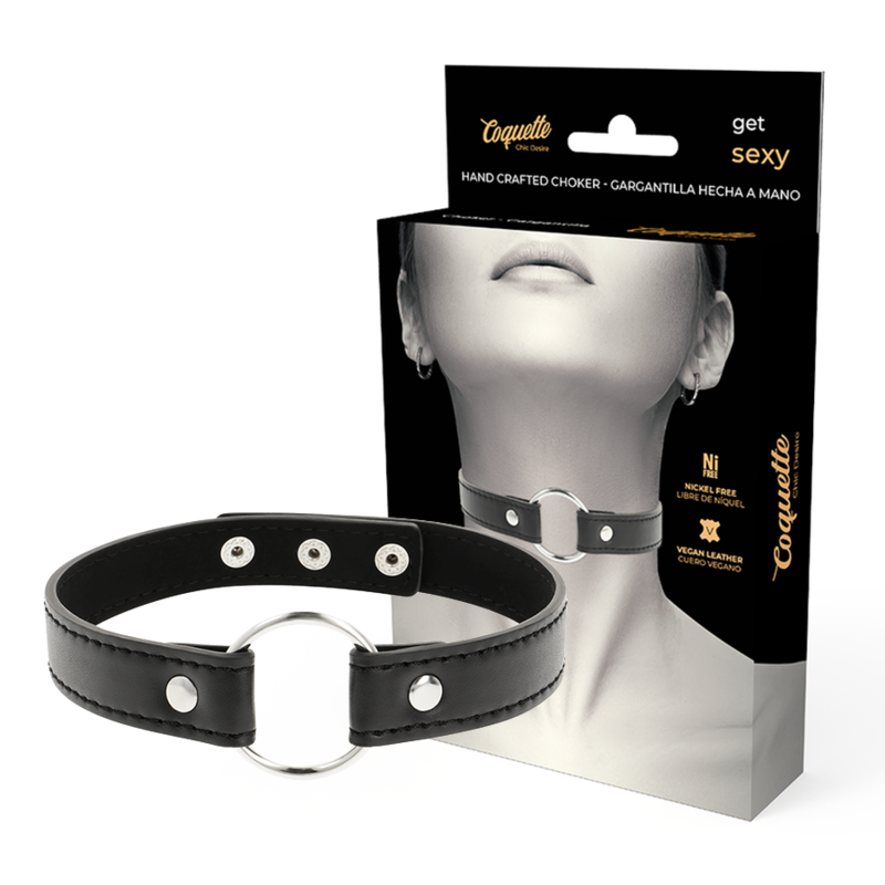 COQUETTE CHIC DESIRE – COLLAR CUERO VEGANO ACCESORIO WOMAN