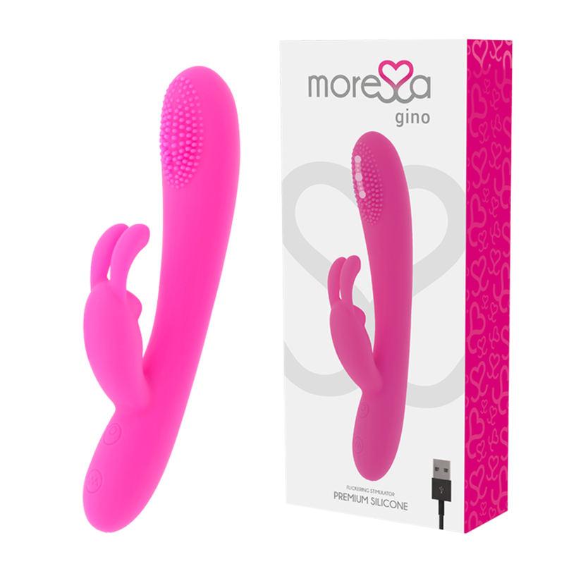 MORESSA – GINO TICKLING VAGINAL PREMIUM SILICONE RECARGABLE