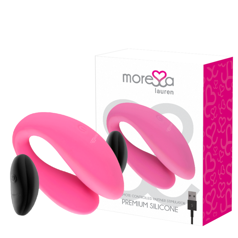 MORESSA – LAUREN CONTROL REMOTO ESTIMULADOR PARA PAREJAS