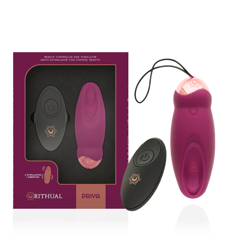 RITHUAL – PRIYA HUEVO CONTROL REMOTO G-SPOT + VIBRACIÓN