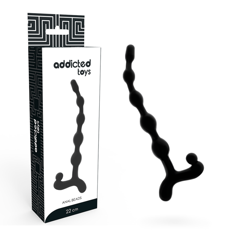 Cadena de 5 bolas anales 22 cm ANAL BEADS ADDICTED TOYS