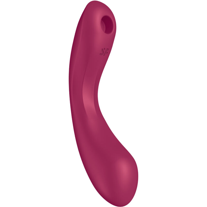 SATISFYER – CURVE TRINITY 1 AIR PULSE VIBRATION ROJO