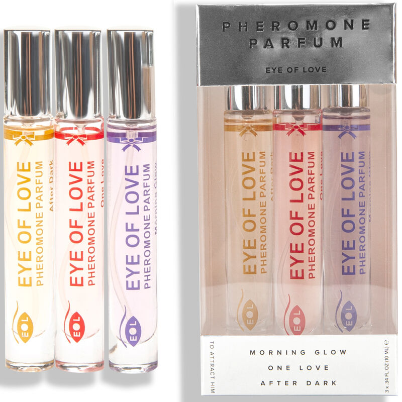 EYE OF LOVE – EOL PHR PERFUME 10 ML SET/3 – MORNING GLOW, ONE LOVE, AFTER DARK