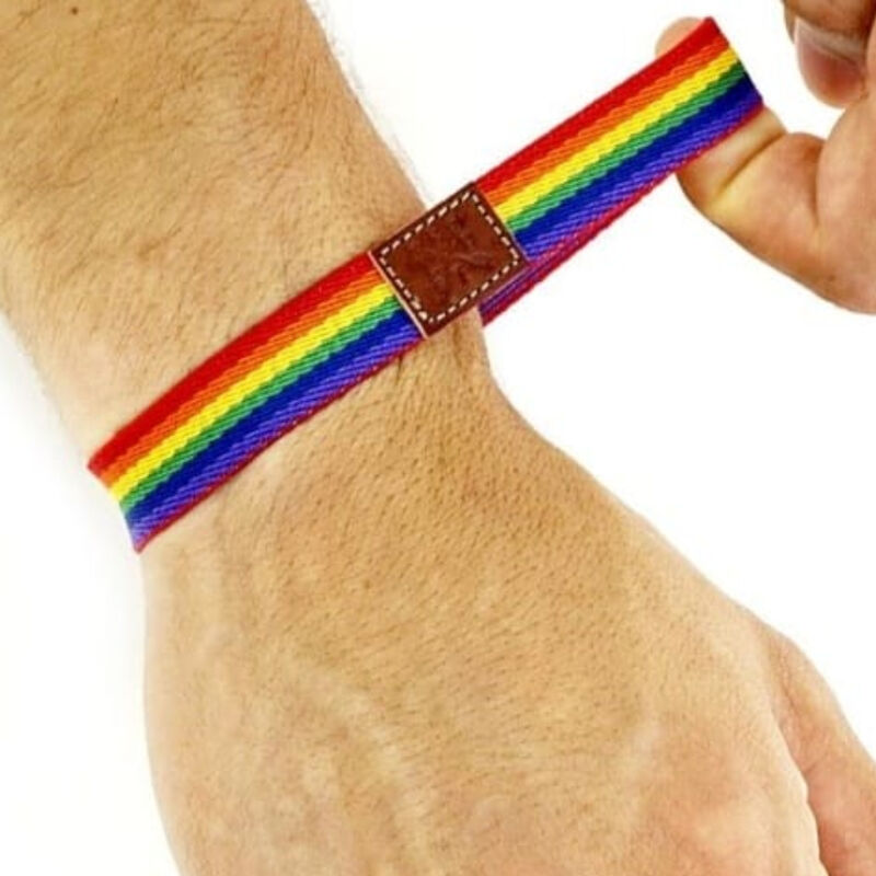 PRIDE – PULSERA CHICO GOMA LUJO ORGULLO