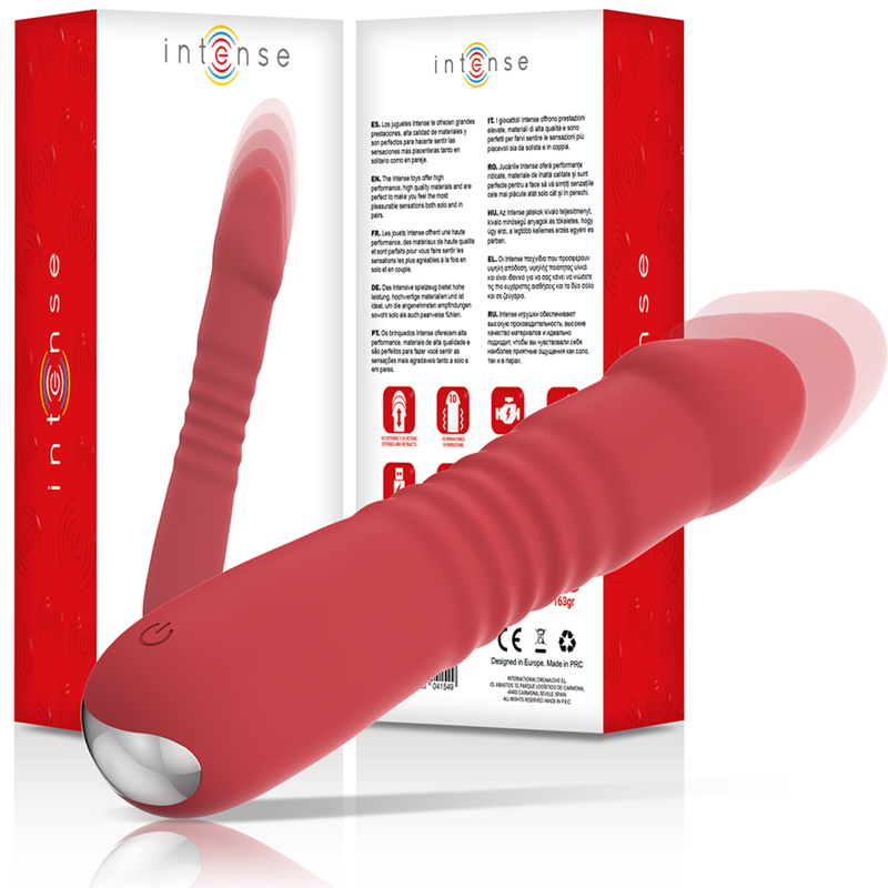 INTENSE – JUNI UP  DOWN 10 VIBRACIONES ROJO