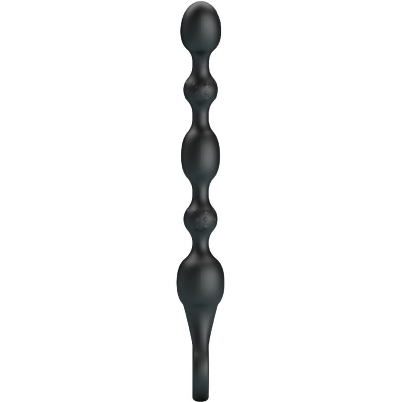 Bolas anales de silicona recargable con 10 vibraciones VAN PRETTY LOVE