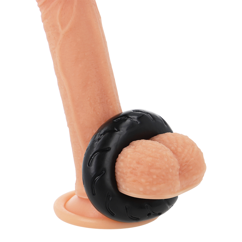 POWERING – SUPER FLEXIBLE Y RESISTENTE ANILLO PENE  5CM PR08 NEGRO