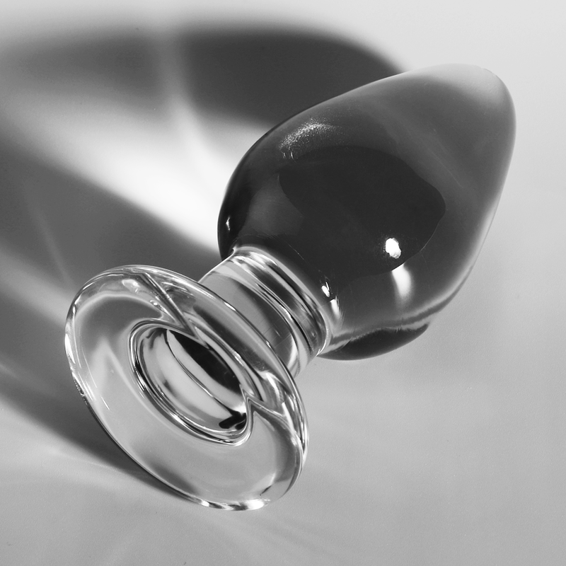 NEBULA SERIES BY IBIZA – MODELO 3 PLUG CRISTAL TRANSPARENTE 11 CM -O- 5 CM