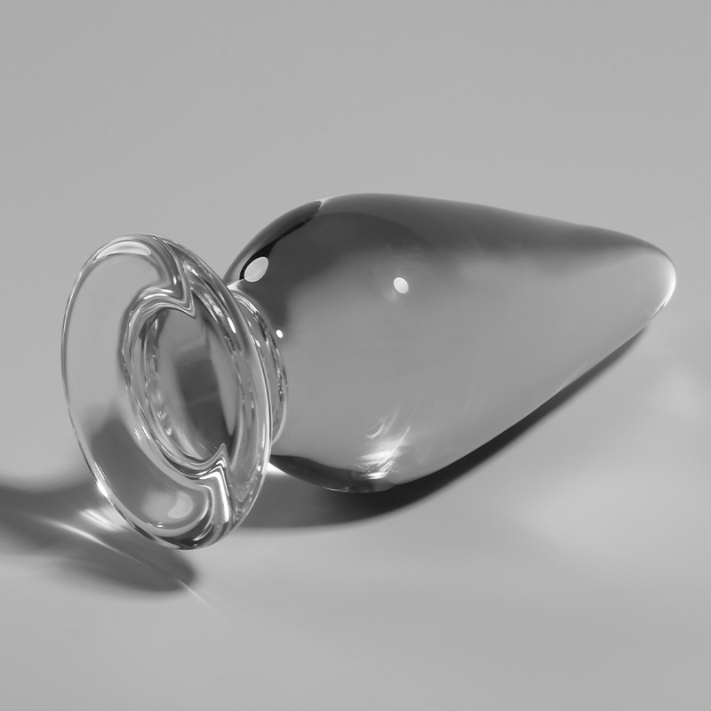 NEBULA SERIES BY IBIZA – MODELO 4 PLUG CRISTAL TRANSPARENTE 11 CM -O- 5 CM