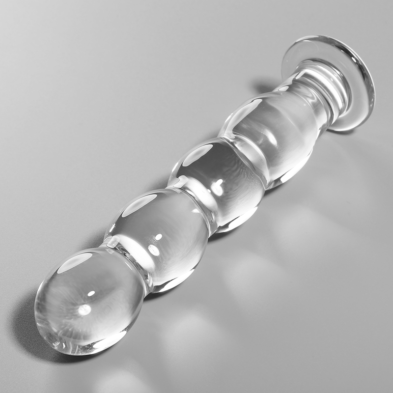 NEBULA SERIES BY IBIZA – MODELO 10 DILDO CRISTAL TRANSPARENTE 16.5 CM -O- 3.5 CM