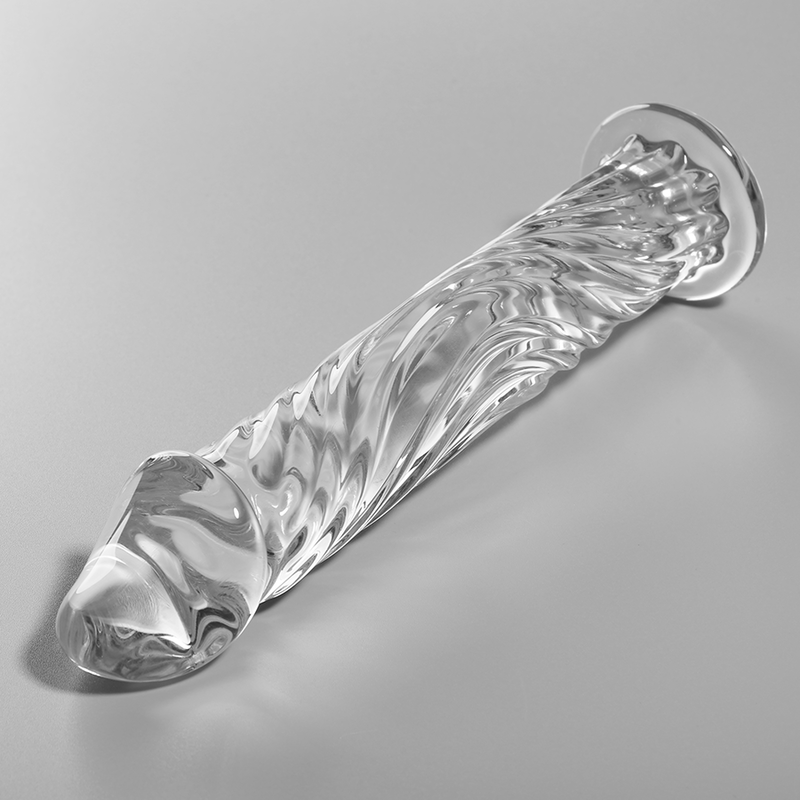 NEBULA SERIES BY IBIZA – MODELO 12 DILDO CRISTAL TRANSPARENTE 17 CM -O- 3.5 CM