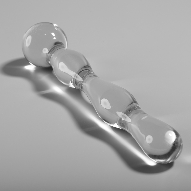 NEBULA SERIES BY IBIZA – MODELO 13 DILDO CRISTAL TRANSPARENTE 18 CM -O- 3.5 CM
