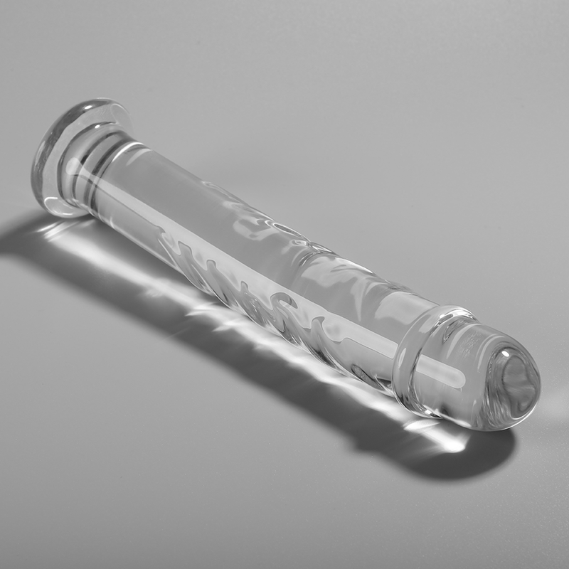 NEBULA SERIES BY IBIZA – MODELO 16 DILDO CRISTAL TRANSPARENTE 18.5 CM -O- 3 CM