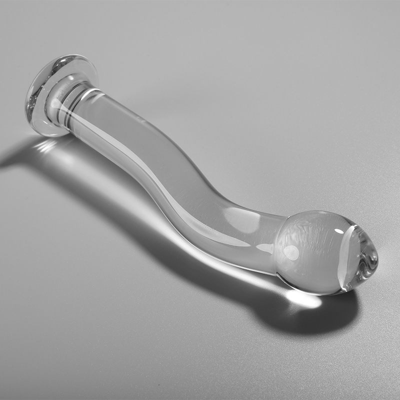 NEBULA SERIES BY IBIZA – MODELO 18 DILDO CRISTAL TRANSPARENTE 18.5 CM -O- 3.5 CM