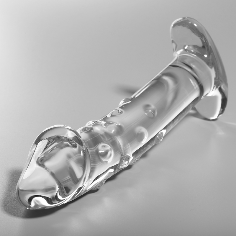 NEBULA SERIES BY IBIZA – MODELO 19 DILDO CRISTAL TRANSPARENTE 18.5 CM -O- 4 CM