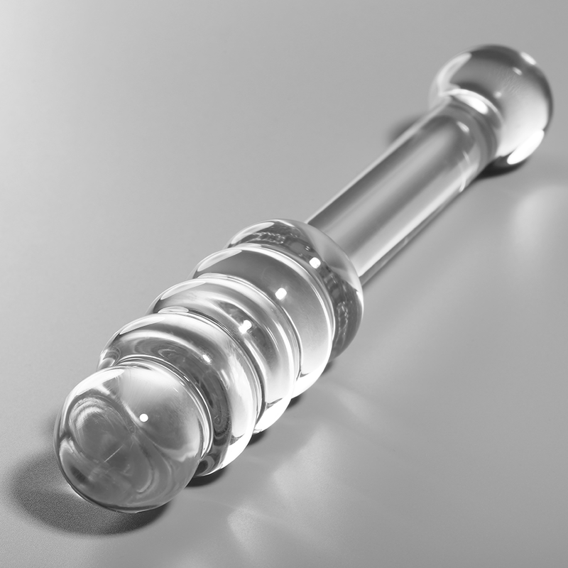 NEBULA SERIES BY IBIZA – MODELO 20 DILDO CRISTAL TRANSPARENTE 20.5 CM -O- 3 CM