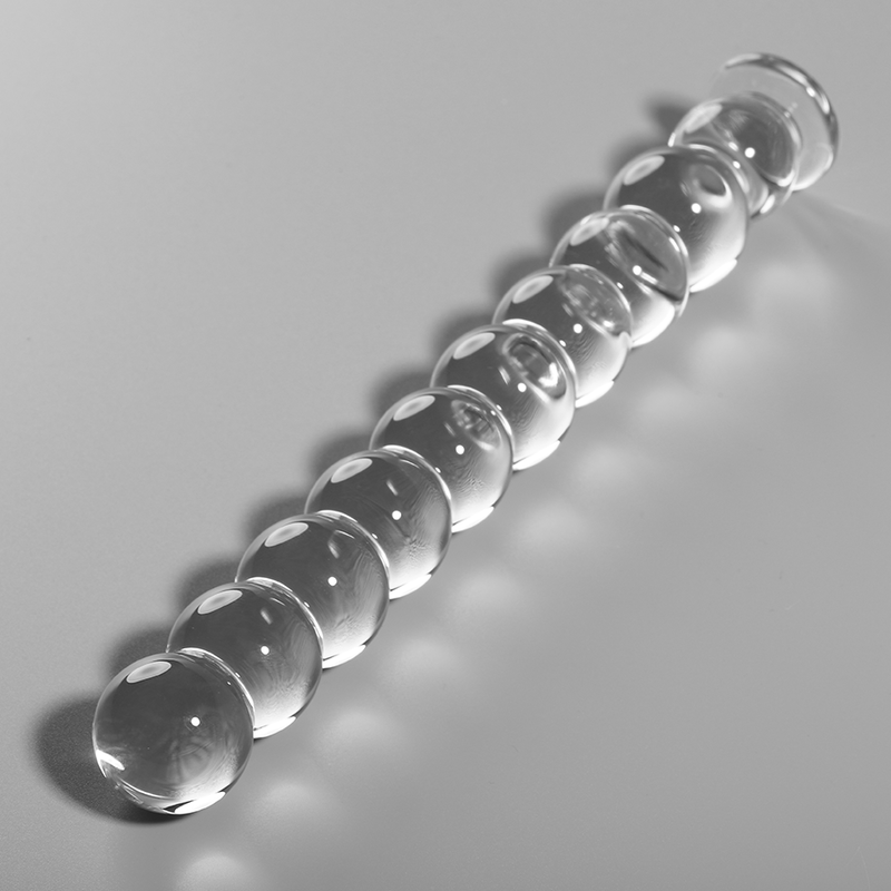 NEBULA SERIES BY IBIZA – MODELO 22 DILDO CRISTAL TRANSPARENTE 21.5 CM -O- 2.5 CM