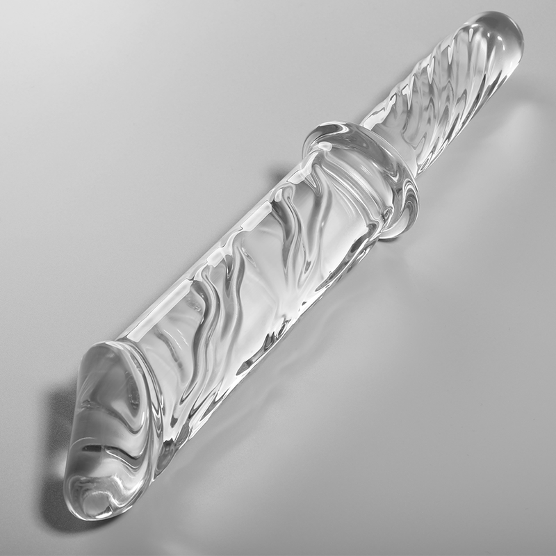 NEBULA SERIES BY IBIZA – MODELO 24 DILDO CRISTAL TRANSPARENTE 28.5 CM -O- 5 CM
