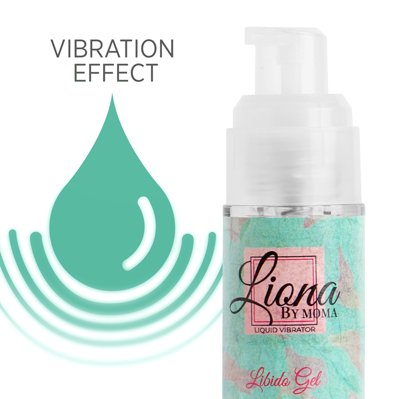 LIONA BY MOMA – VIBRADOR LIQUIDO LIBIDO GEL 15 ML